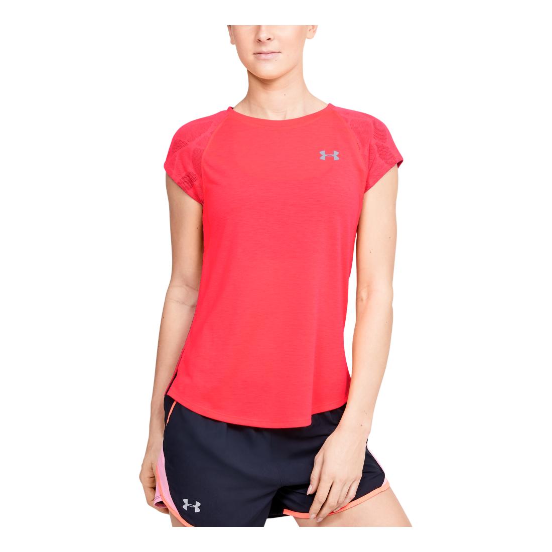 Under Armour Streaker 2.0 Shift Short Sleeve Rose XS 
