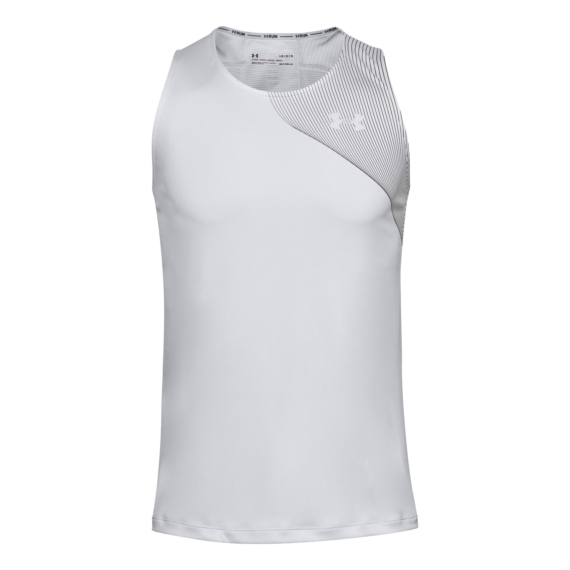 Under Armour Qualifier Iso-Chill Singlet Blanc XL 