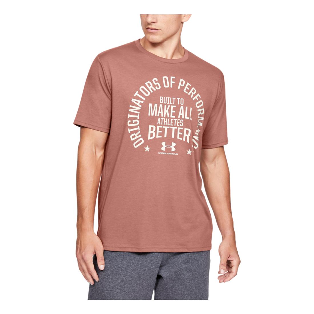 Under Armour Perf. Origin Mission Short Sleeve Fuchsia S 