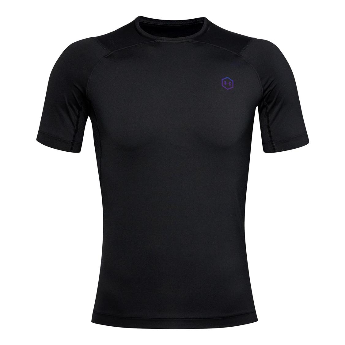 Under Armour Rush Hg Compression Short Sleeves Noir S 
