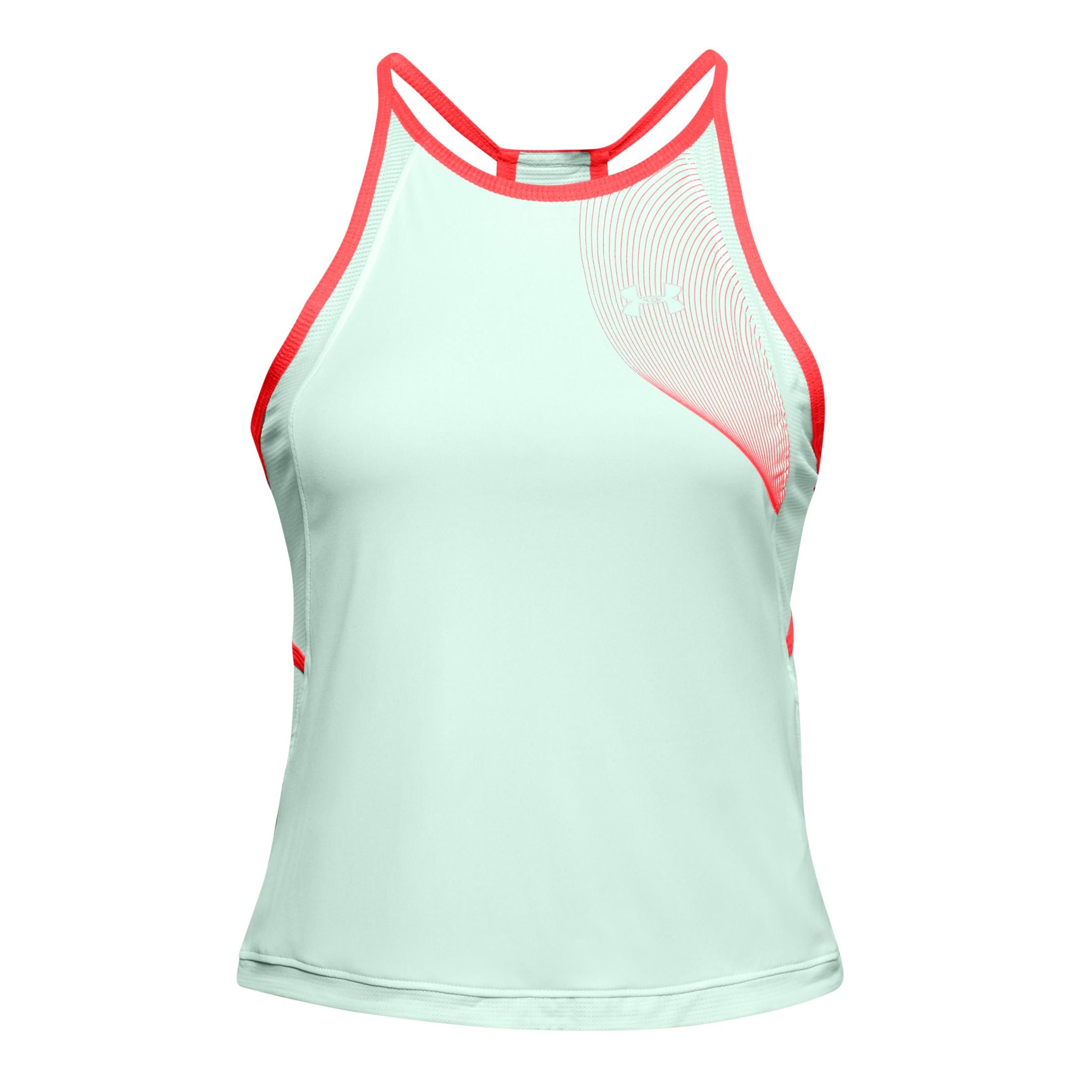 Under Armour Qualifier Iso-Chill Tank Vert pastel XS 