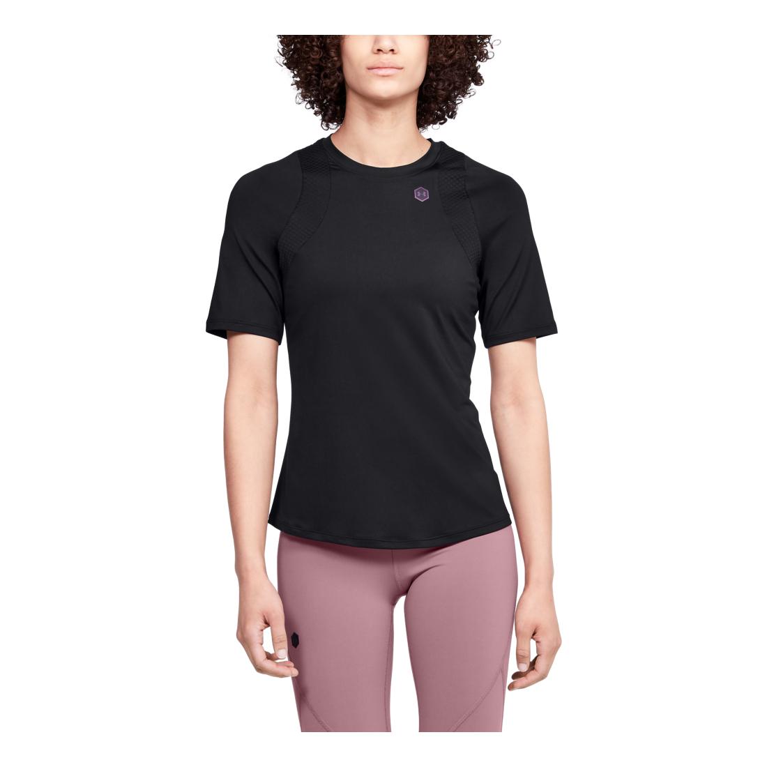 Under Armour Rush Short Sleeve Noir XS 