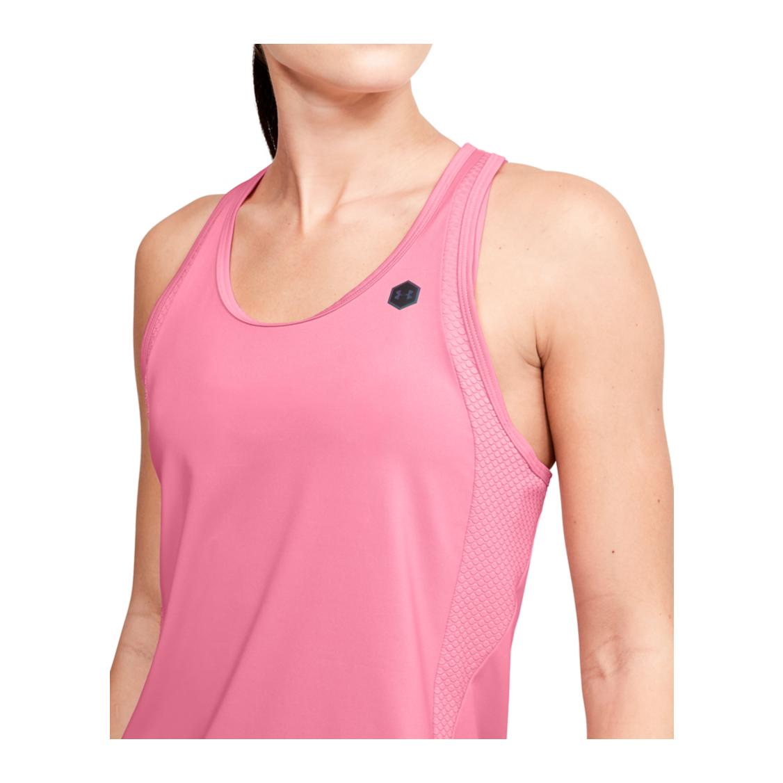 Under Armour Rush Tank Rose S 