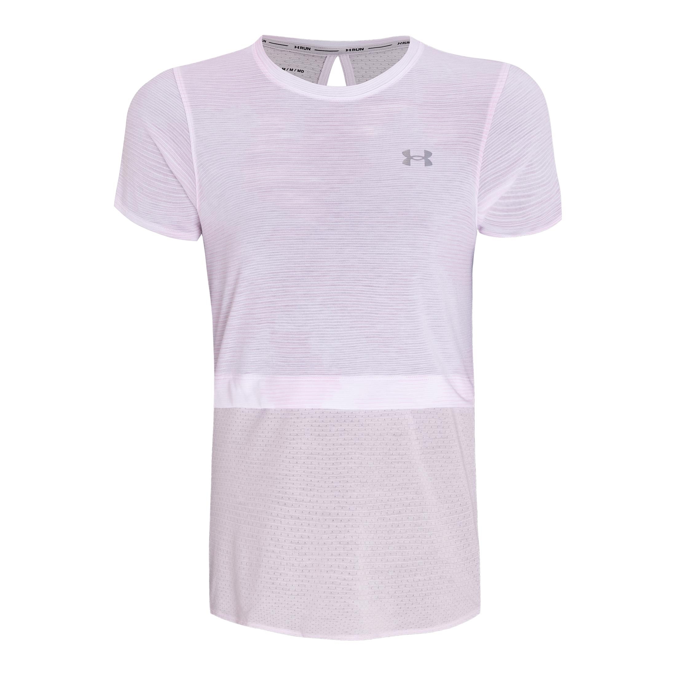 Under Armour Streaker 2.0 Inverse Short Sleeves Rose L 