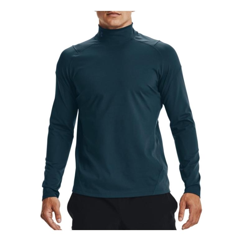 Under Armour CG Rush Seamless Mock Bleu denim M 