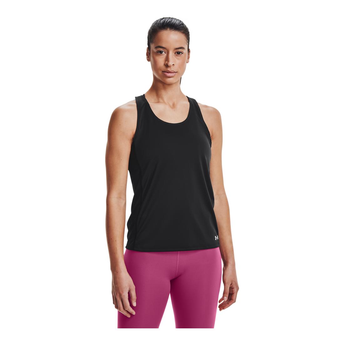 Under Armour Fly By Tank Noir XS 