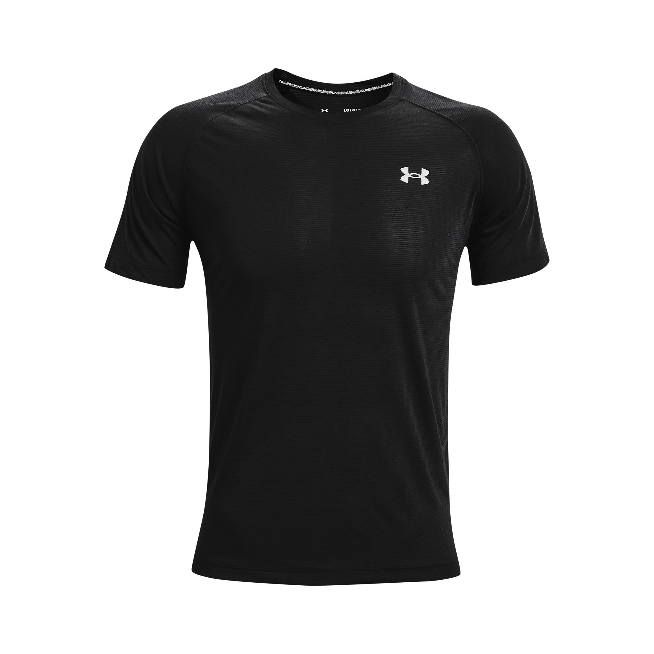 Under Armour Streaker Short Sleeves Noir S 