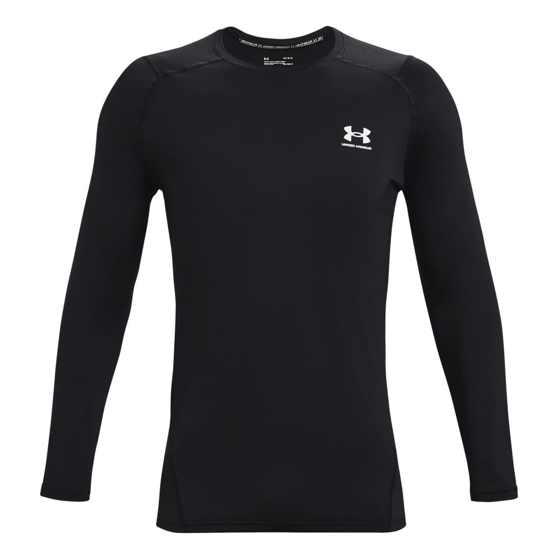 Under Armour HeatGear Armour Fitted Long Sleeve Noir S 