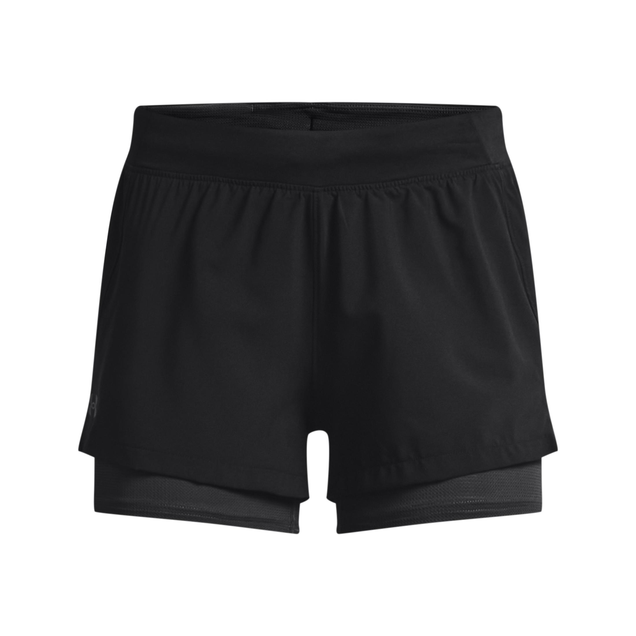 Under Armour Isochill Run 2In1 Short Noir M 