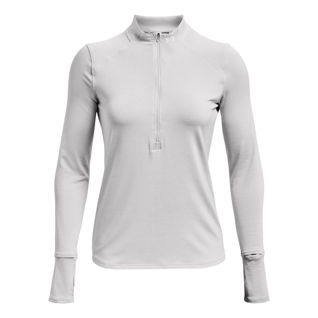 Under Armour Qualifier Run 2.0 1/2 Zip Blanc M 