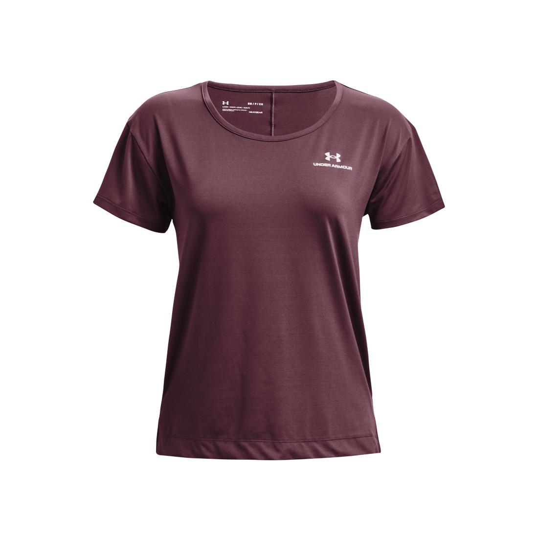 Under Armour Rush Energy Core Short Sleeve Lilas XS 