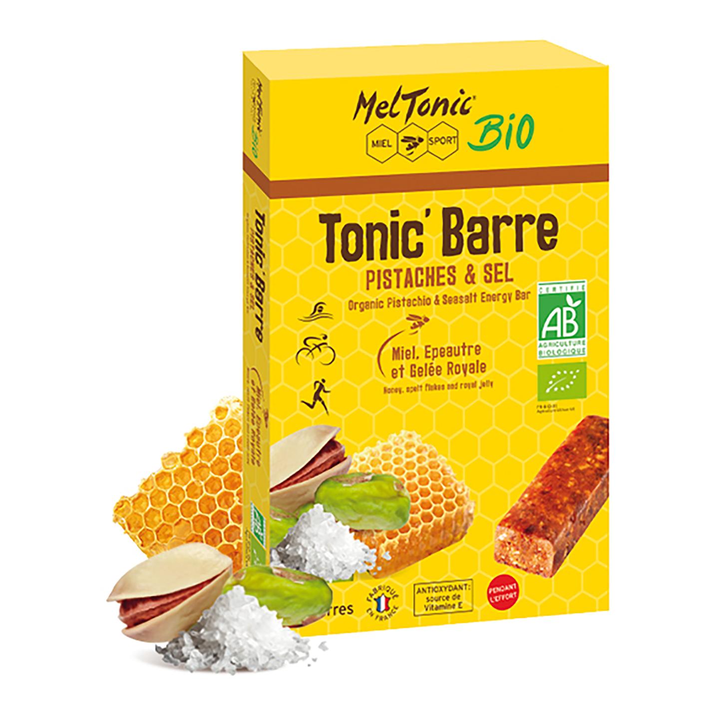 Meltonic Barres Bio Pistaches Et Fleur De Sel De Guérande - Etui 5X25G