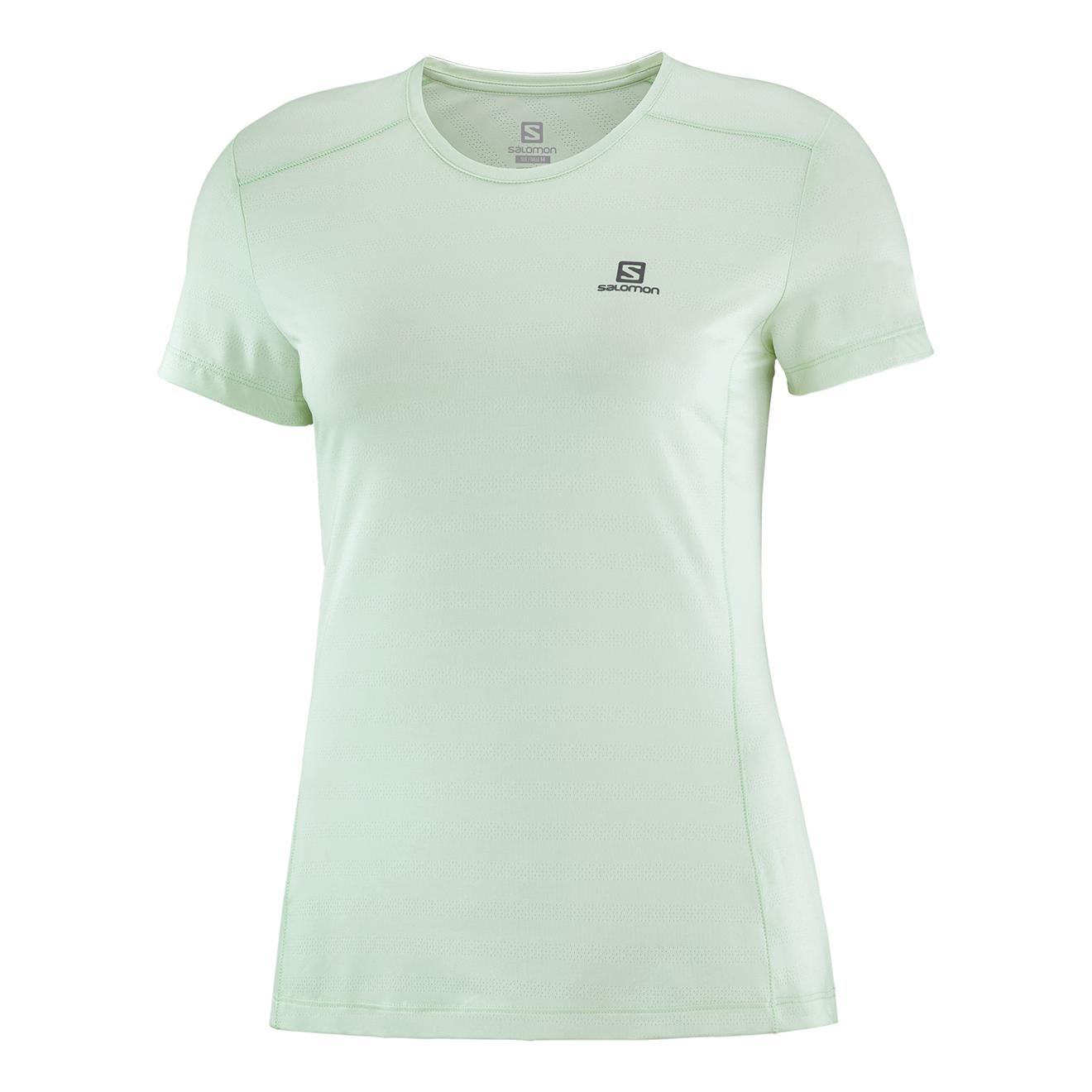 Salomon XA Tee Vert pastel S 