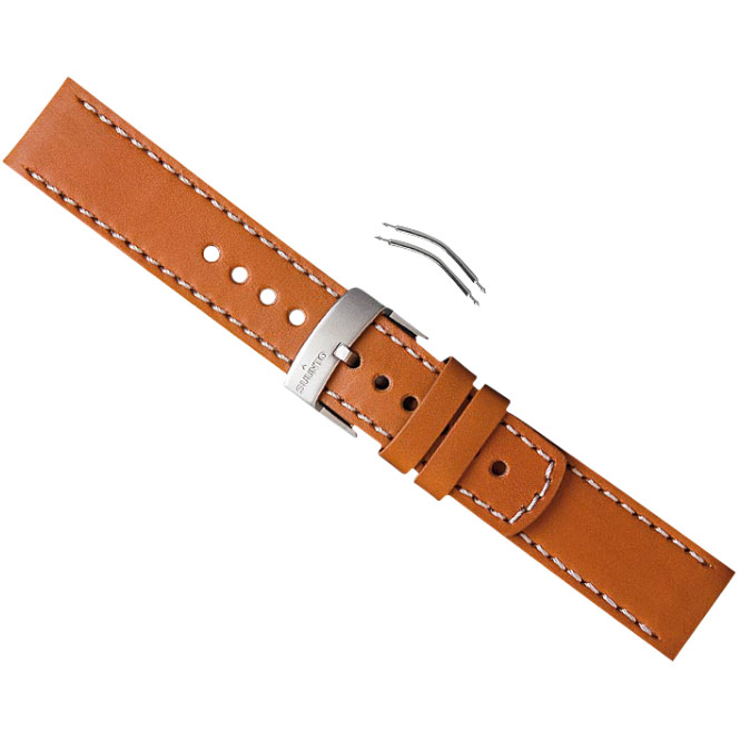 Suunto Bracelet Elementum Ventus Cuir Marron Marron 