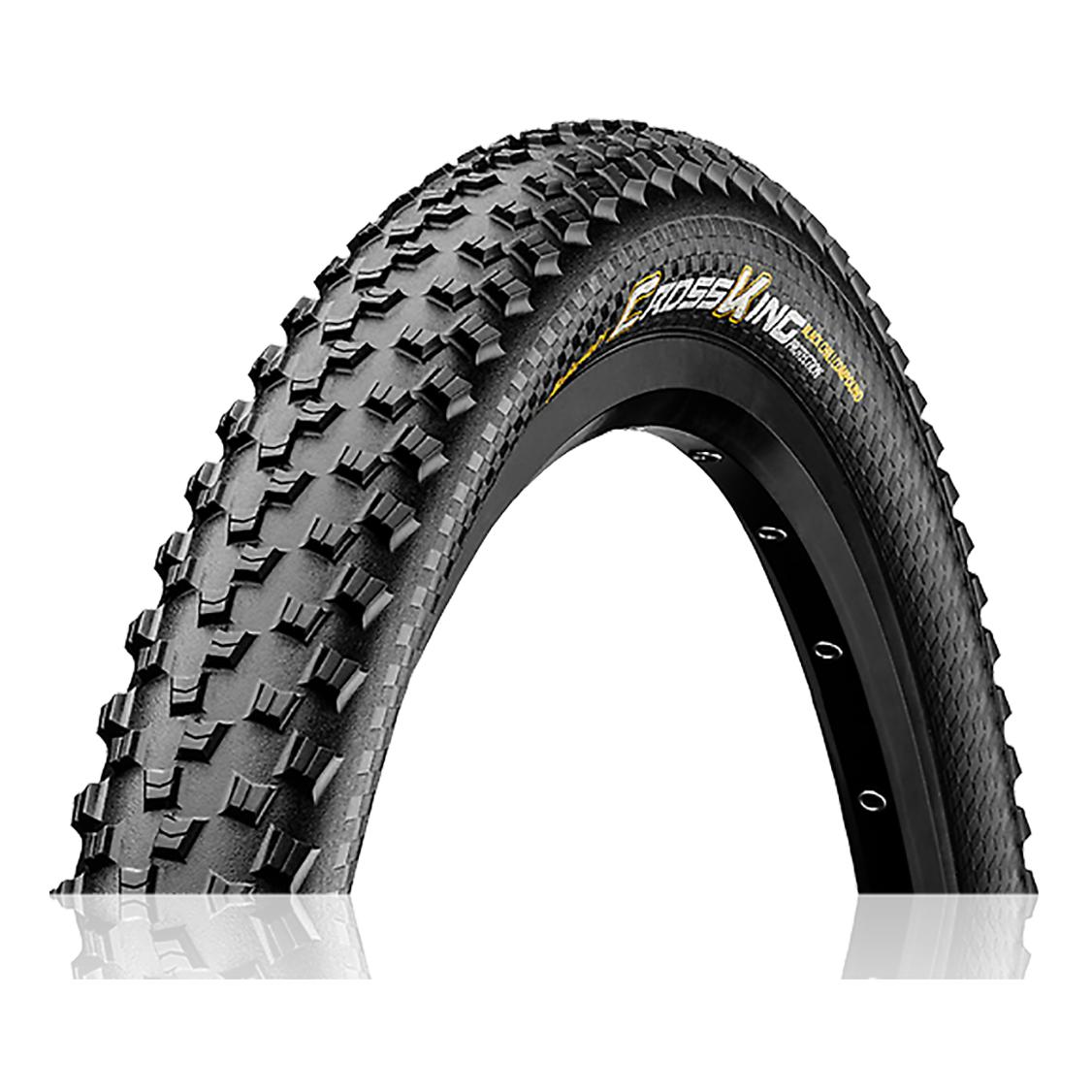 Continental PNEU CONTINENTAL CROSS KING 26x2.00 SKIN SHIELDWALL TUBELESS READY SOUPLE NOIR 50-559 No
