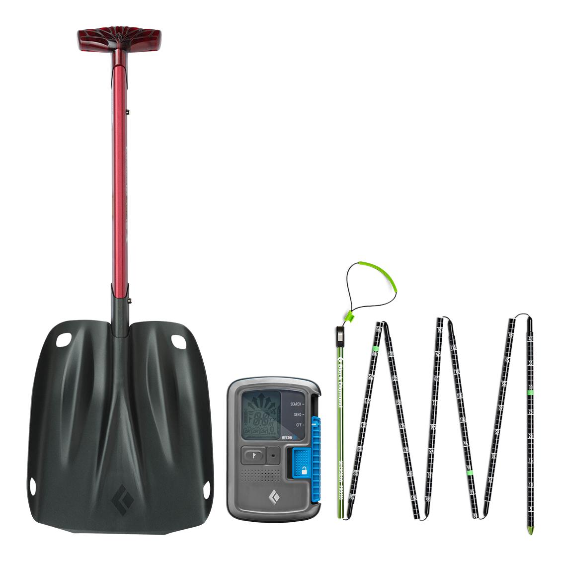 Black Diamond Recon Avy Safety Set Noir 