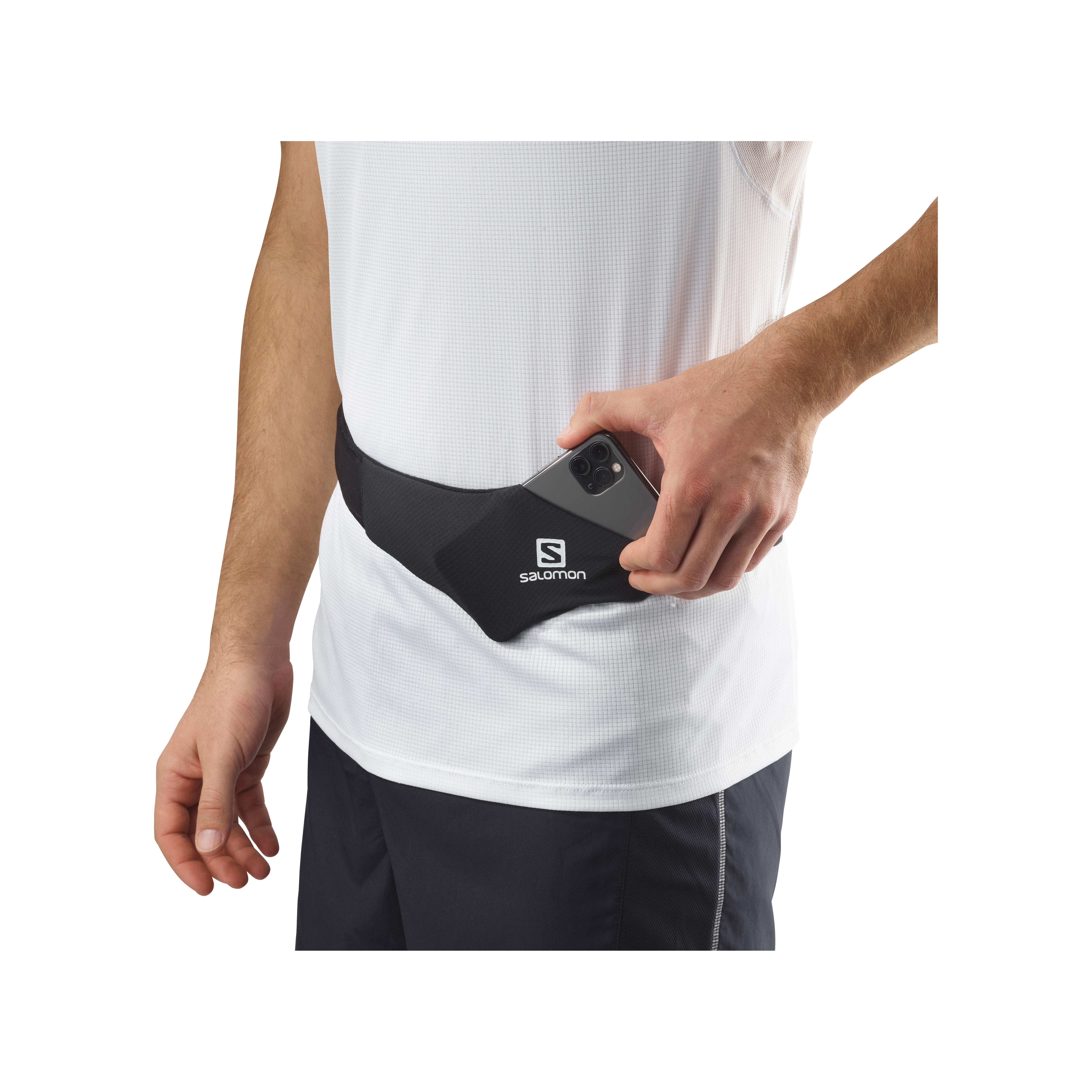 Salomon agile 250 set belt black: running belt