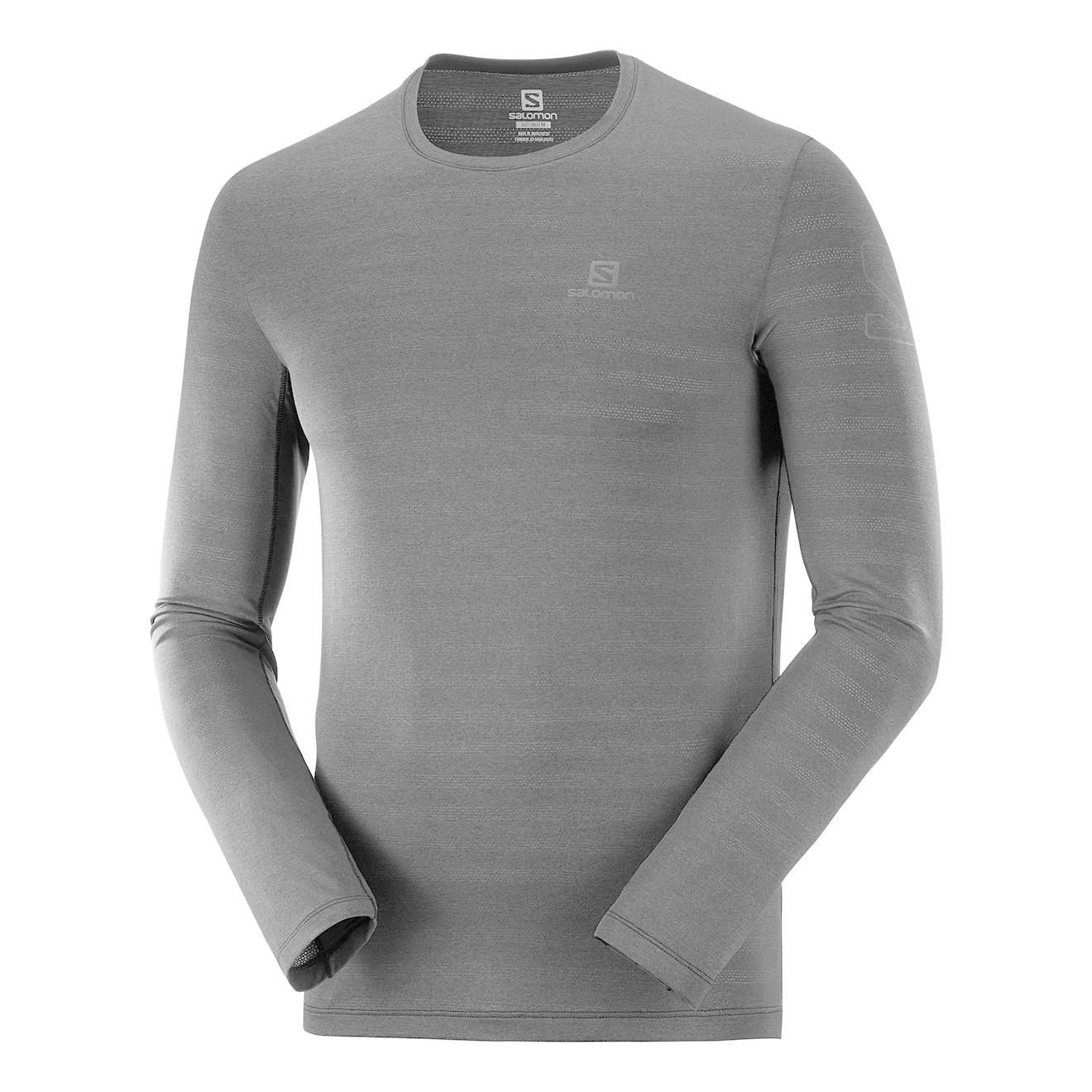 Salomon XA Long Sleeve Tee Gris S 