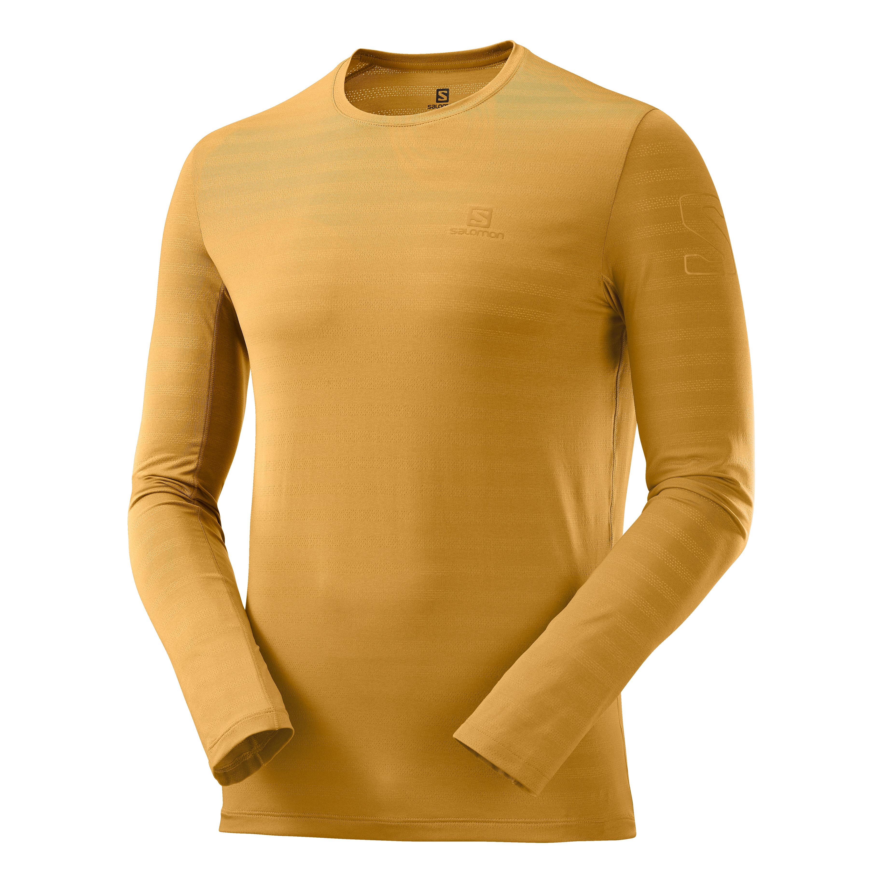 Salomon XA Long Sleeve T-Shirt Jaune moutarde S 