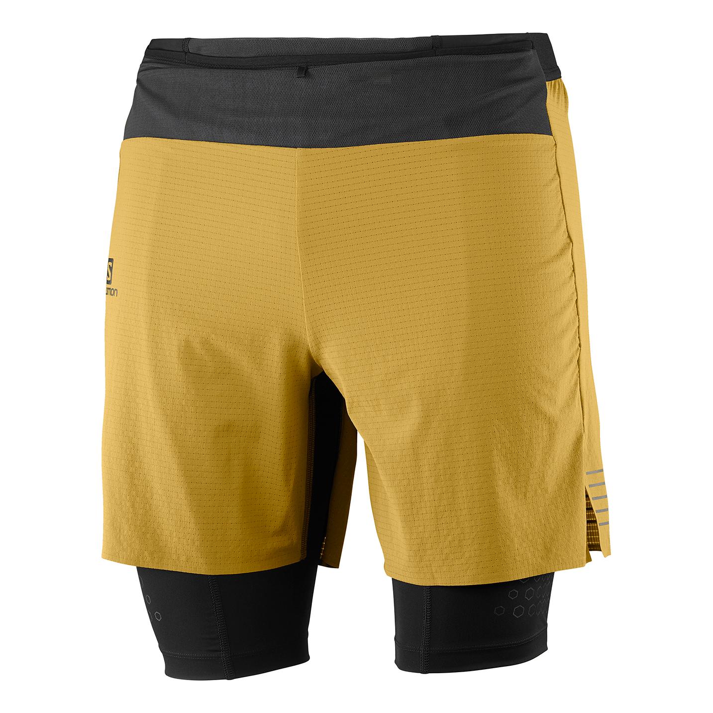 Salomon Exo Motion Tw Short Jaune moutarde S 