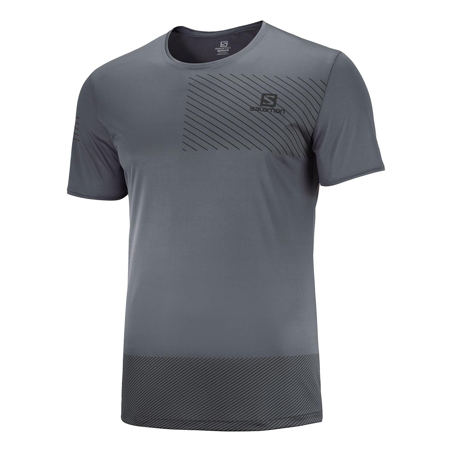 Salomon Sense T-Shirt Gris clair L 