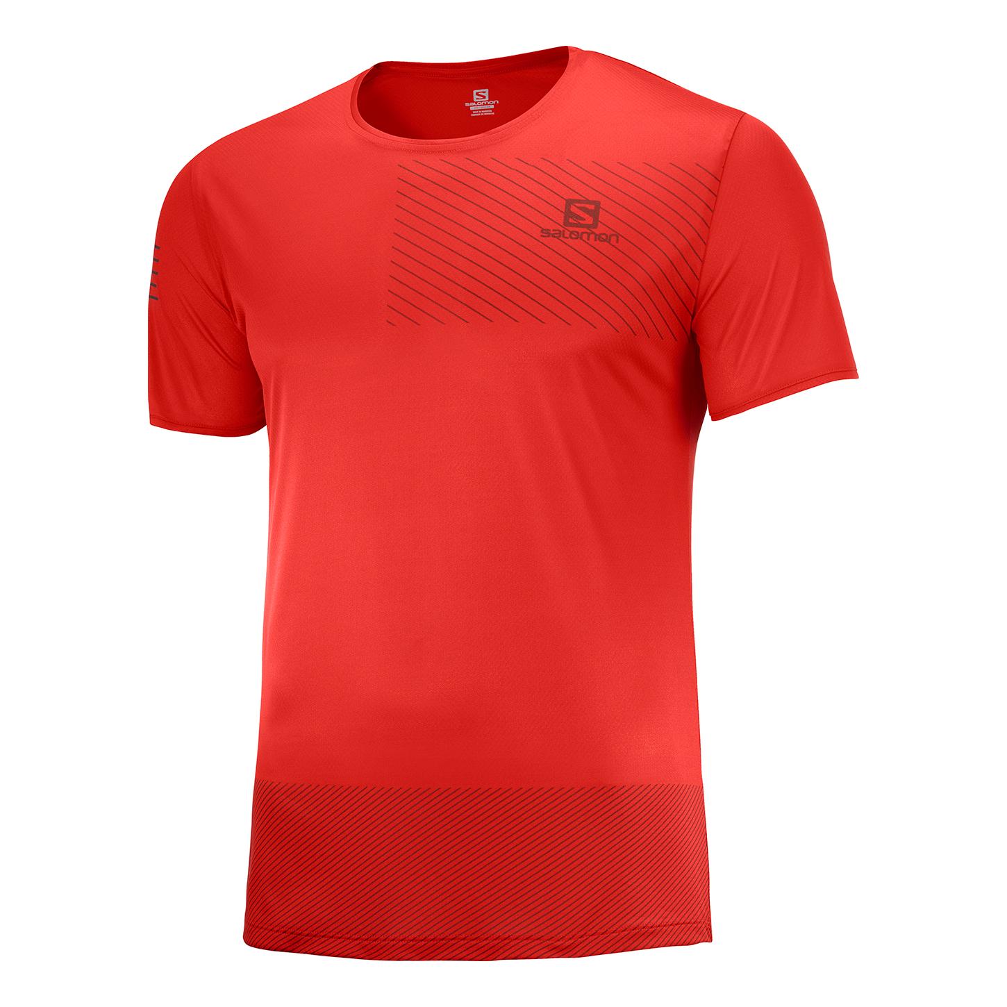 Salomon Sense T-Shirt Rouge S 