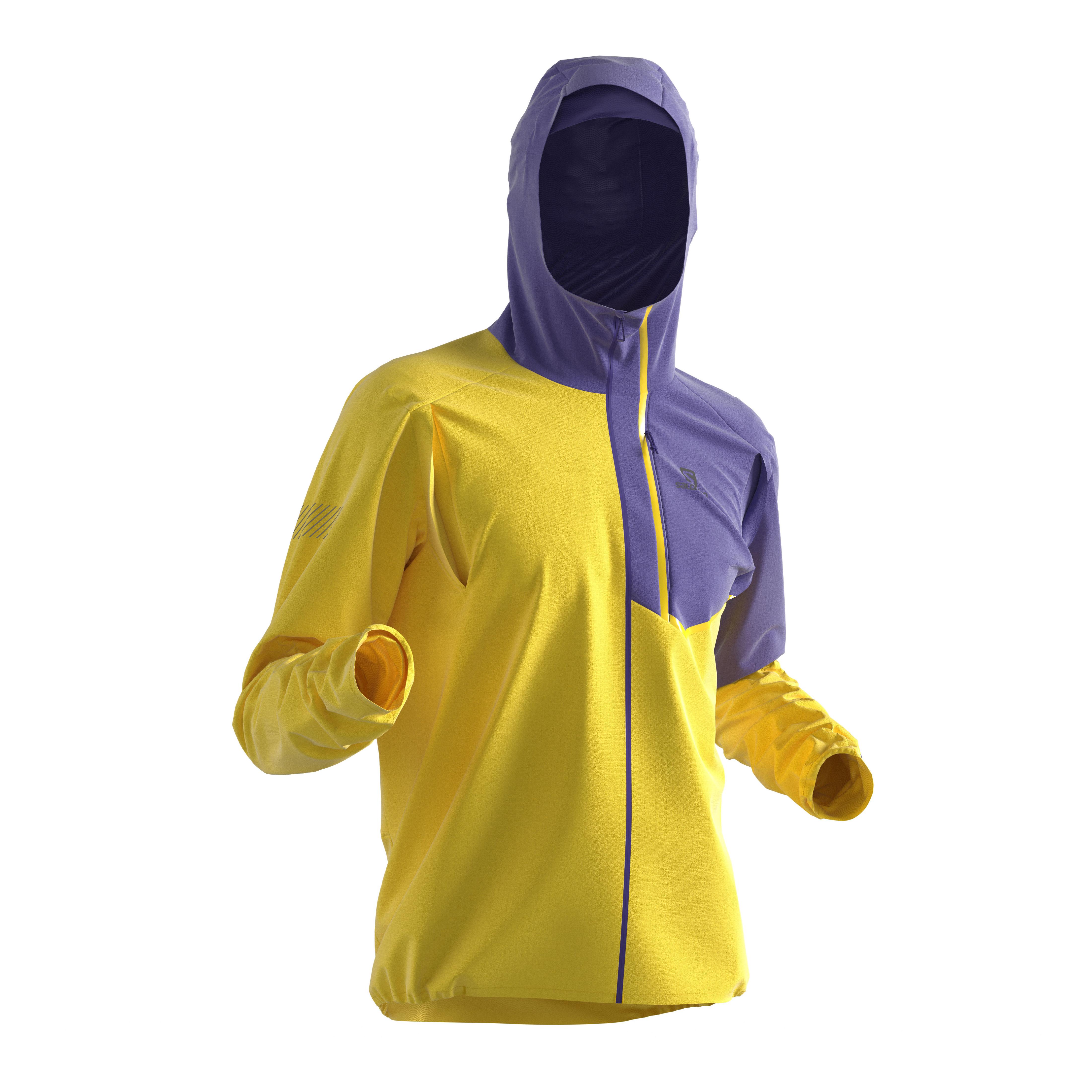 Salomon Bonatti Trail Jacket Jaune S 