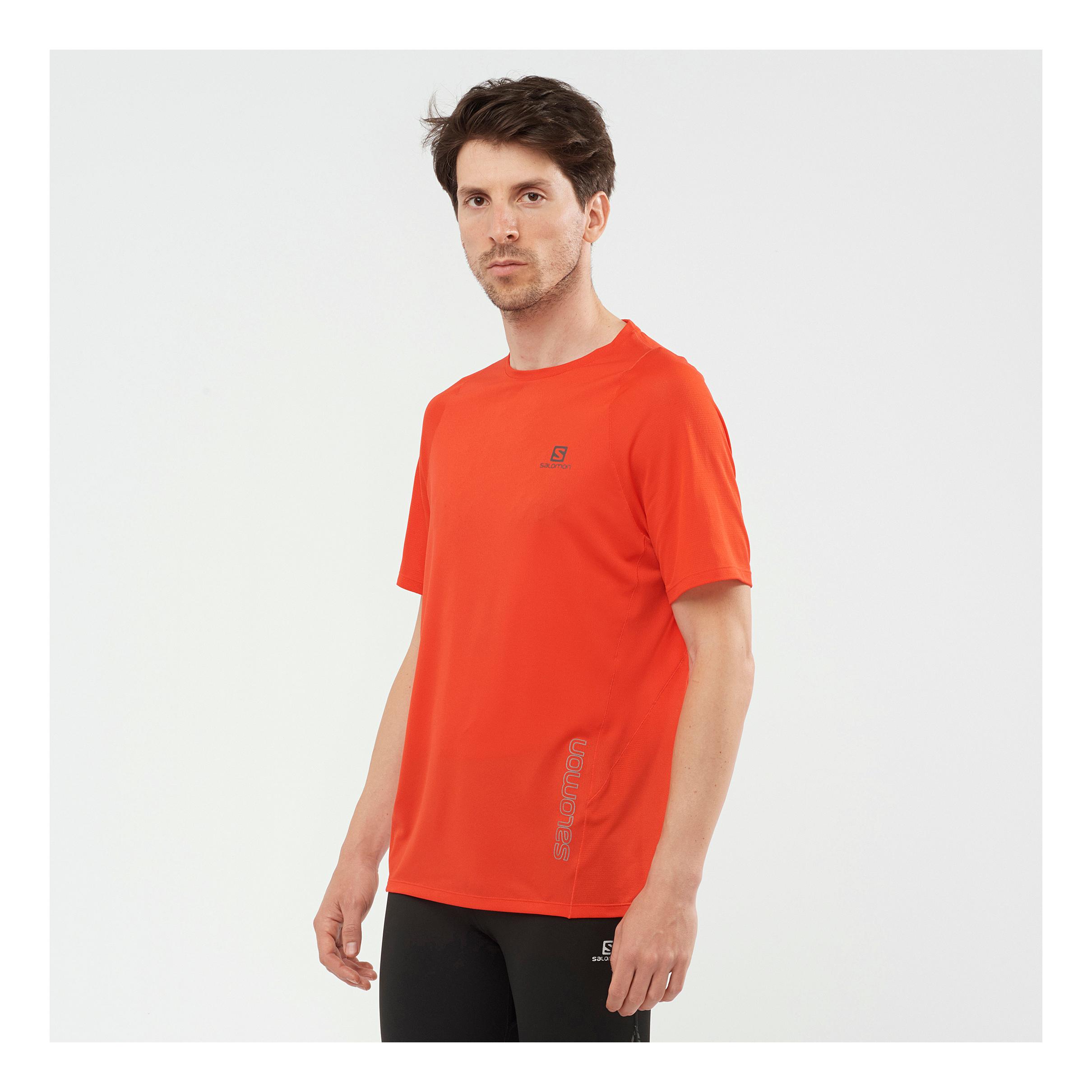Salomon T-Shirt Sense Aero Short Sleeve Tee Corail S