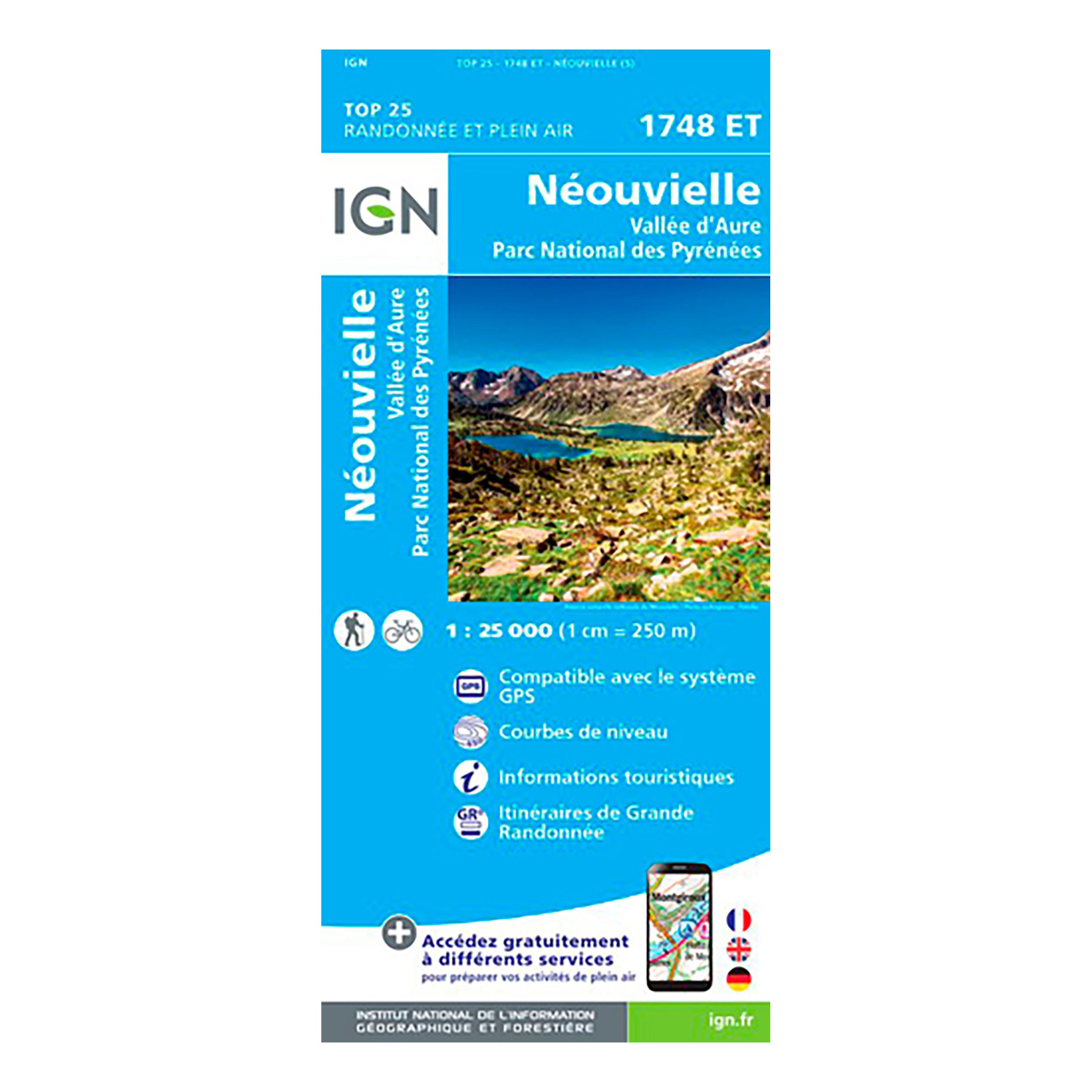 Cap Diffusion Top 25 - Néouvielle/Vallée d'Aure/Parc National des Pyrénées Bleu 