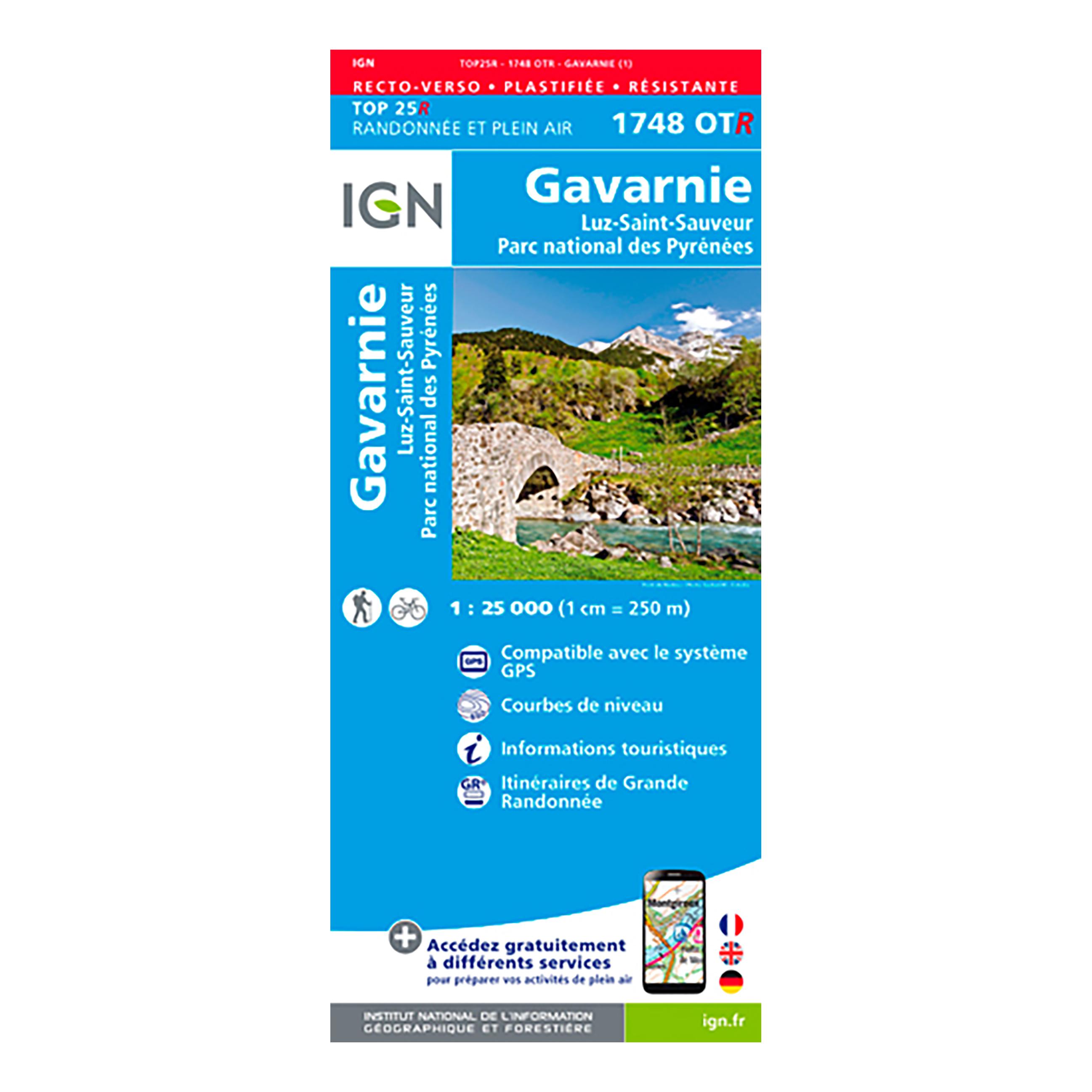 Cap Diffusion Top 25 - Gavarnie / Luz-Saint-Sauveur / Parc National des Pyrénées (résistante) Bleu 