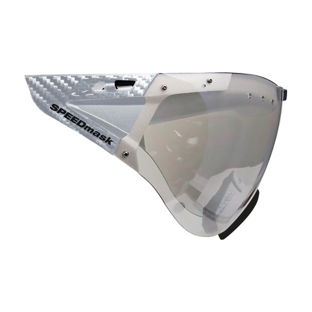 Casco Speedmask Visor Carbonic clear-silver Transparent 