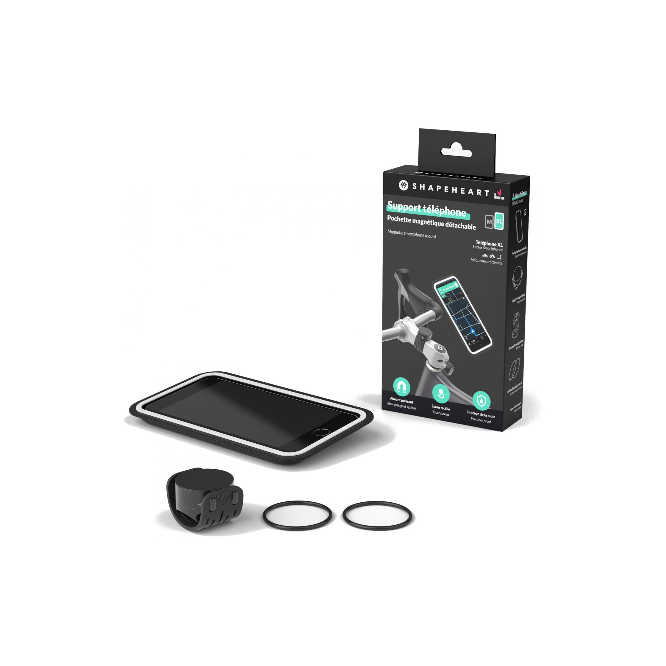 Shapeheart Support Vélo XXL Noir 