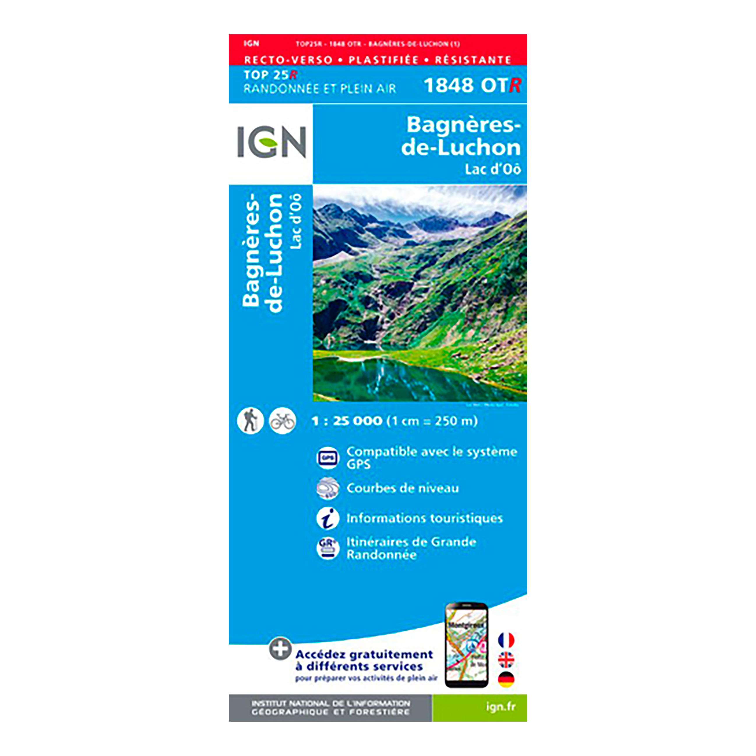 Cap Diffusion Top 25 - Bagnères de Luchon / Lac d'Oô (Résistante) Bleu 