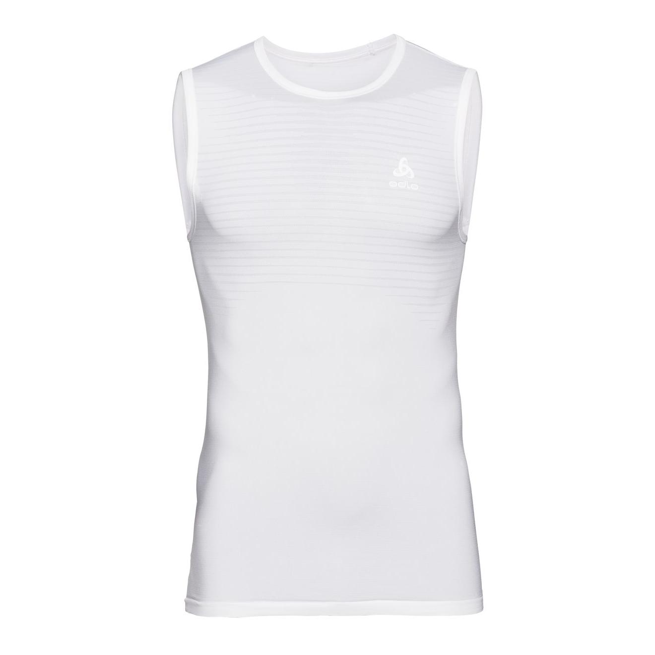 Odlo Performance X-Light Base Layer Top Crew Neck Singlet Blanc L 
