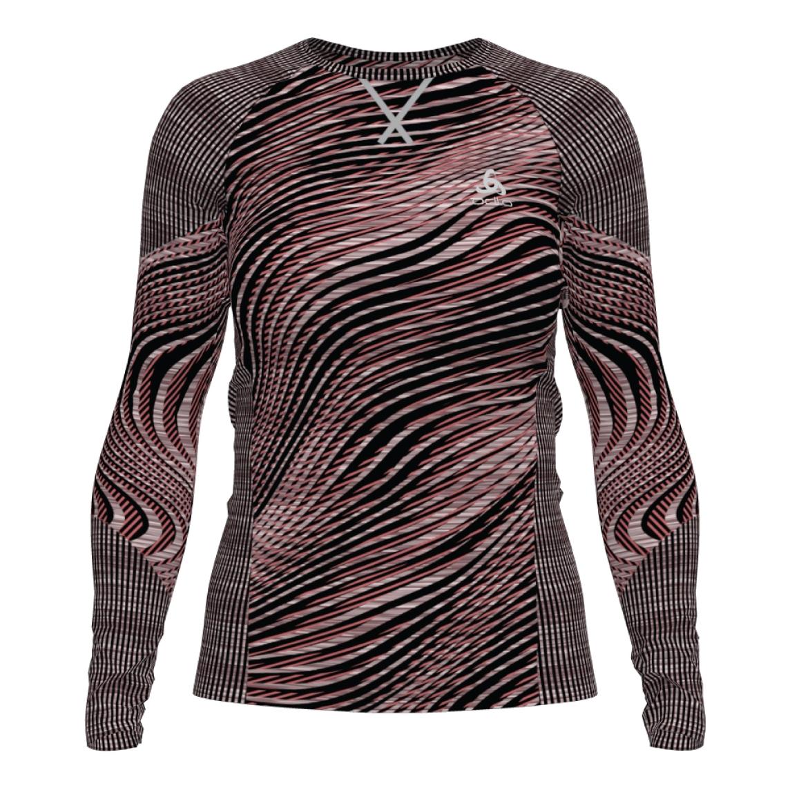 Odlo Blackcomb Eco Base Layer Top Crew Neck Long Sleeve Gris S 