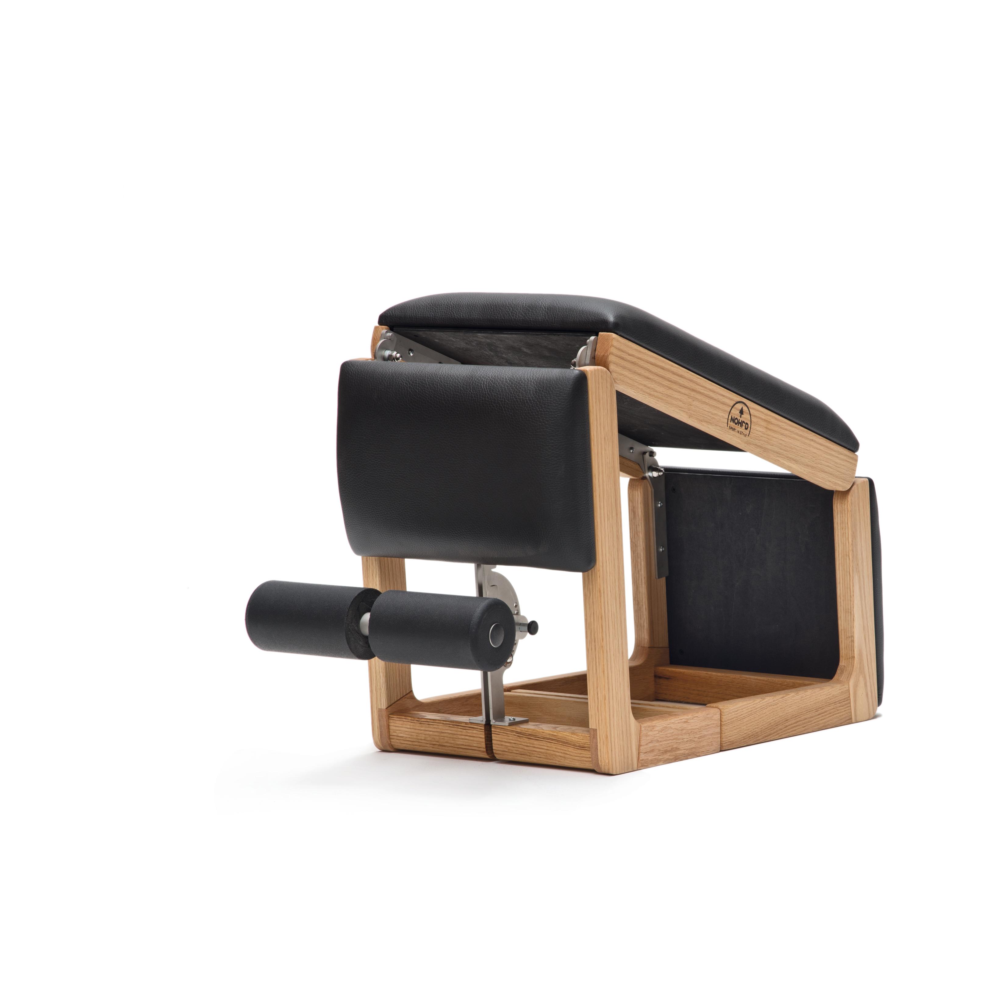 Waterrower Tria Trainer Chêne Cuir Véritable Noir 