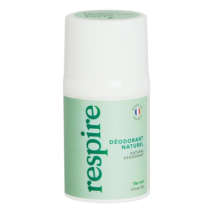 Respire Déodorant Naturel Roll On Thé Vert 15 ml