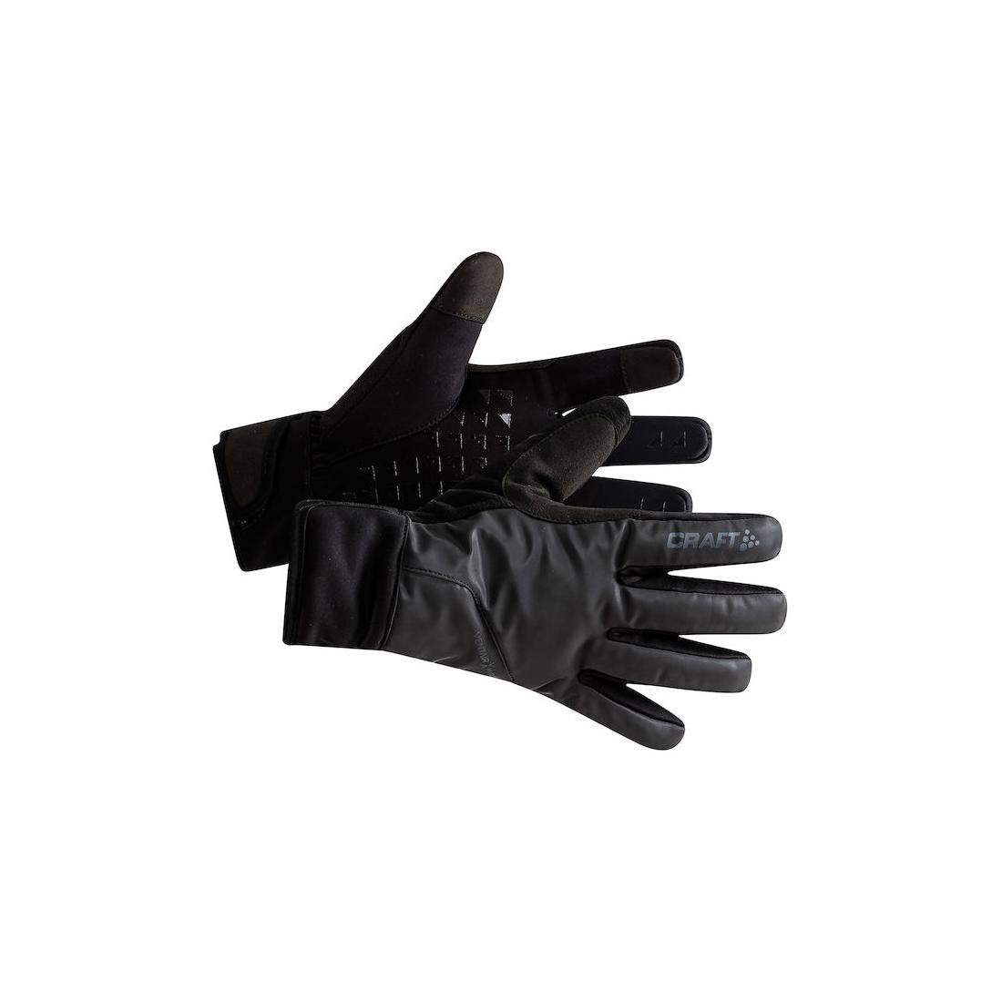 Craft Gants Sibériens Glow Noir M 