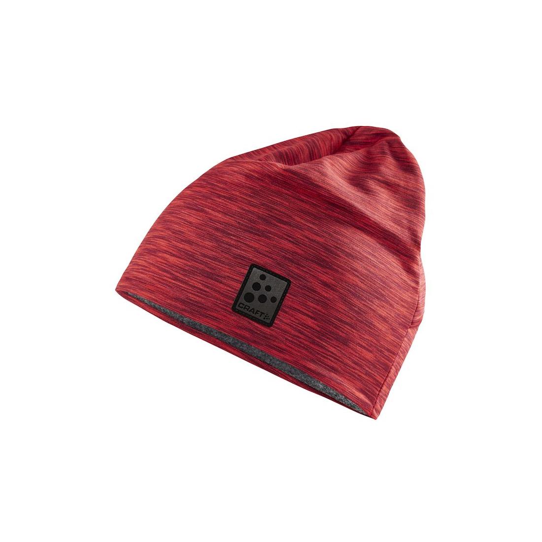 Craft Bonnet Microfleece Ponytail Rouge 