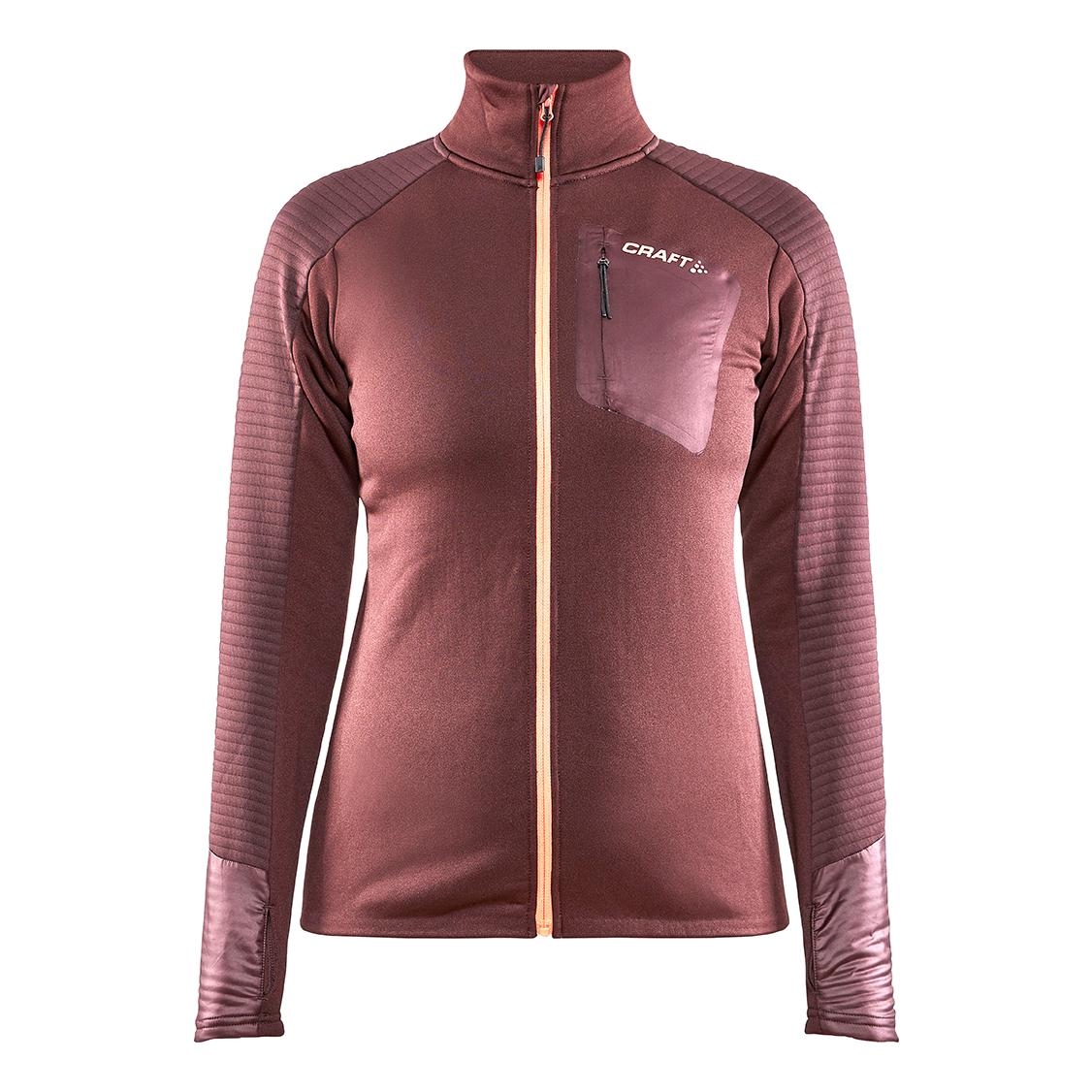 Craft Adv Tech Full Zip Midlayer Bordeaux XS 