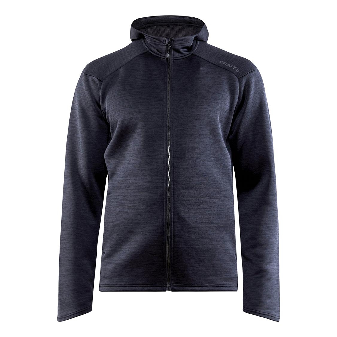 Craft Adv Charge Zip Hood Jacket Noir S 