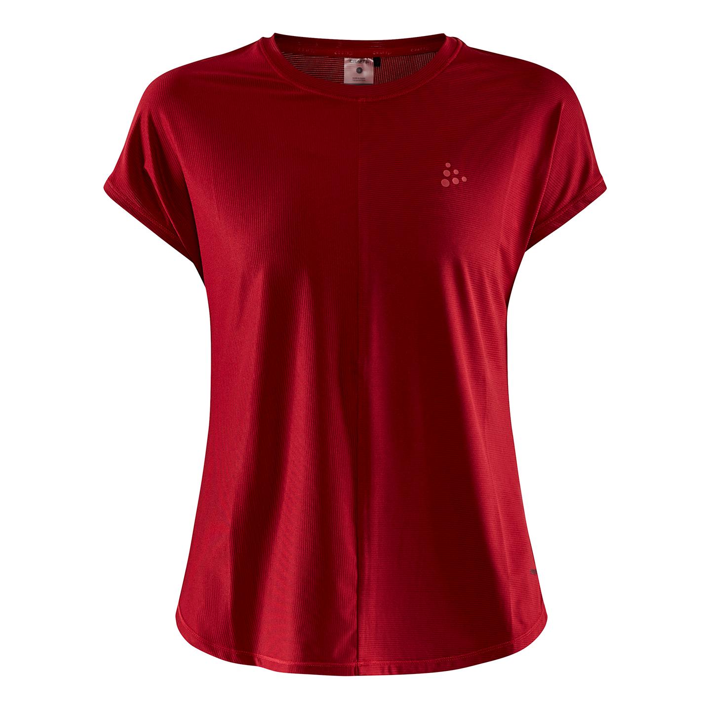 Craft Core Charge Rib T-Shirt Rouge L 