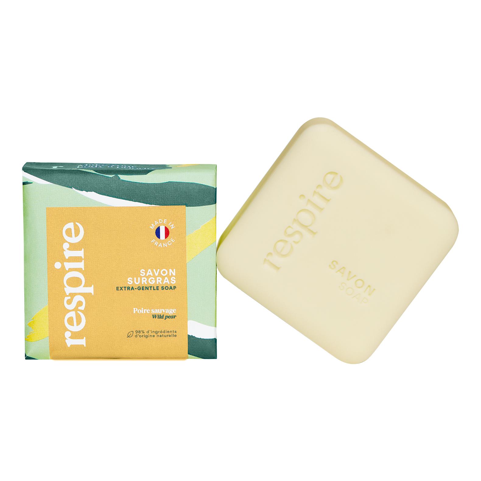 Respire Savon Surgras Poire Sauvage 100 gr