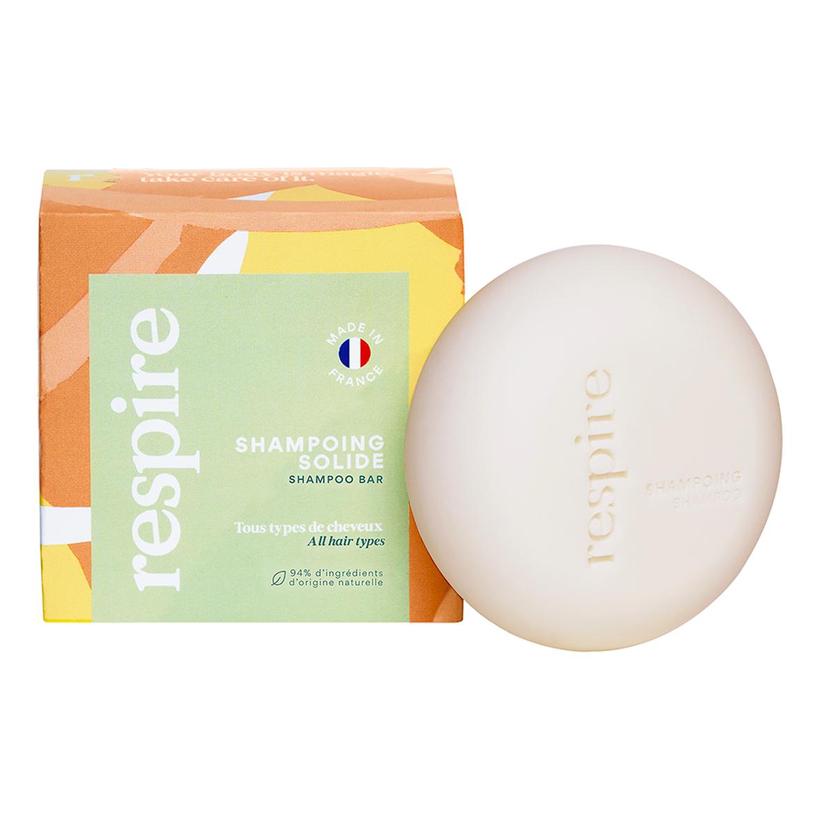 Respire Shampoing Solide Lait D Amandes 20 gr