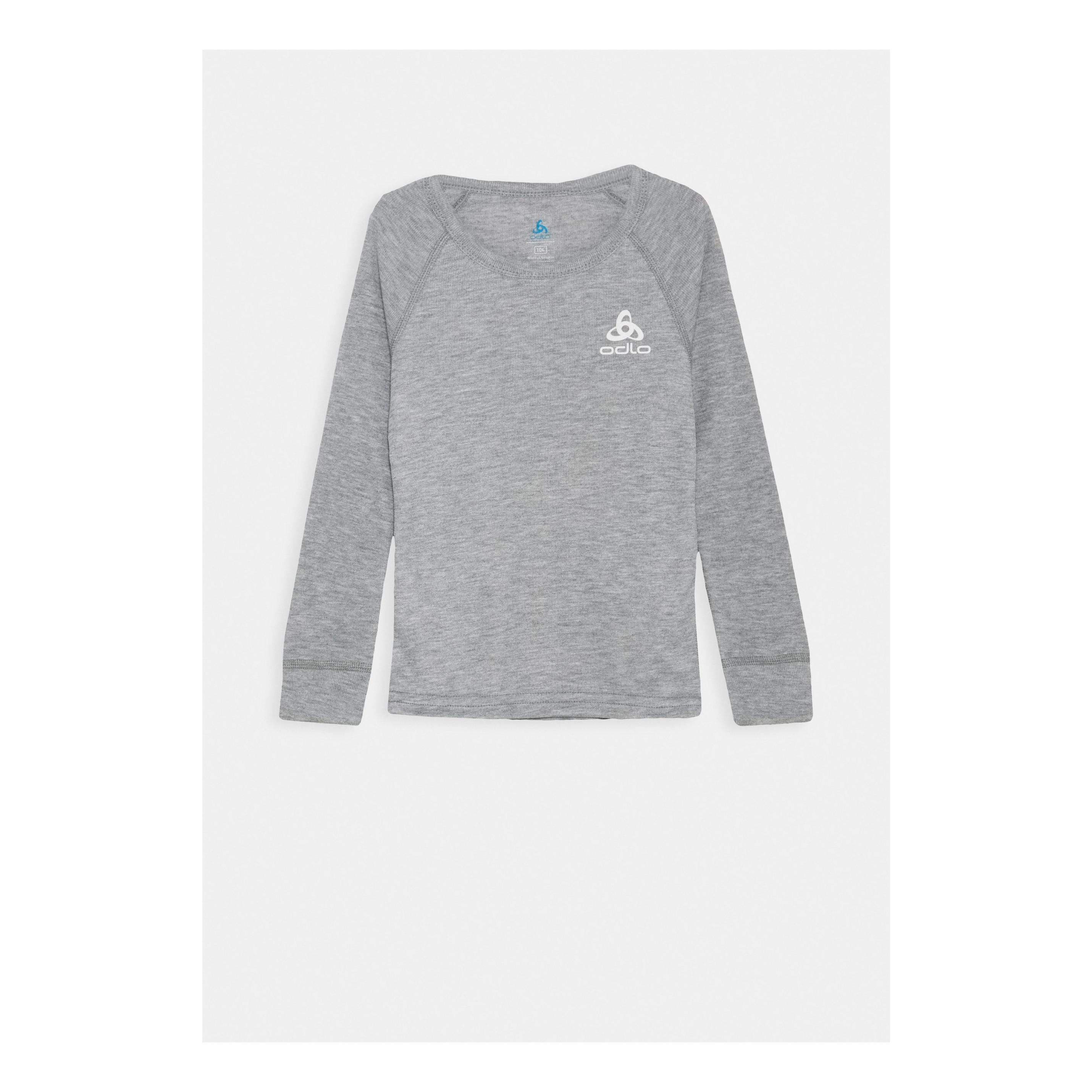 Odlo Active Warm Eco 2-Pack Bl Top Crew Neck Long Sleeve Gris S 