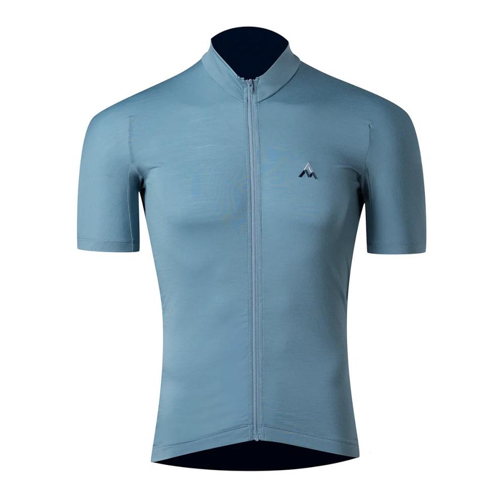 7Mesh Maillot Ashlu Merino Jersey Bleu ciel L 