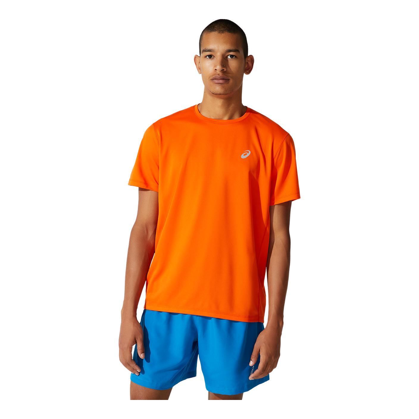 Asics Katakana Short Sleeves Top Orange L 