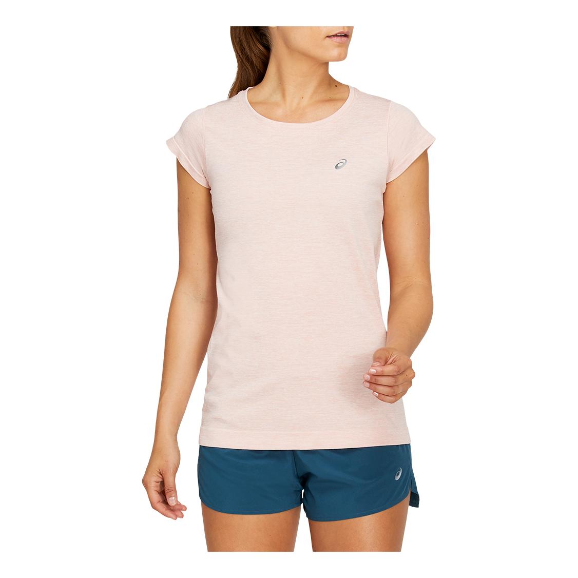 Asics Race Seamless Short Sleeves Rose S 