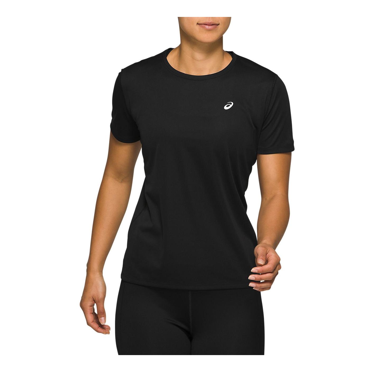 Asics Katakana Short Sleeve Top Noir M 