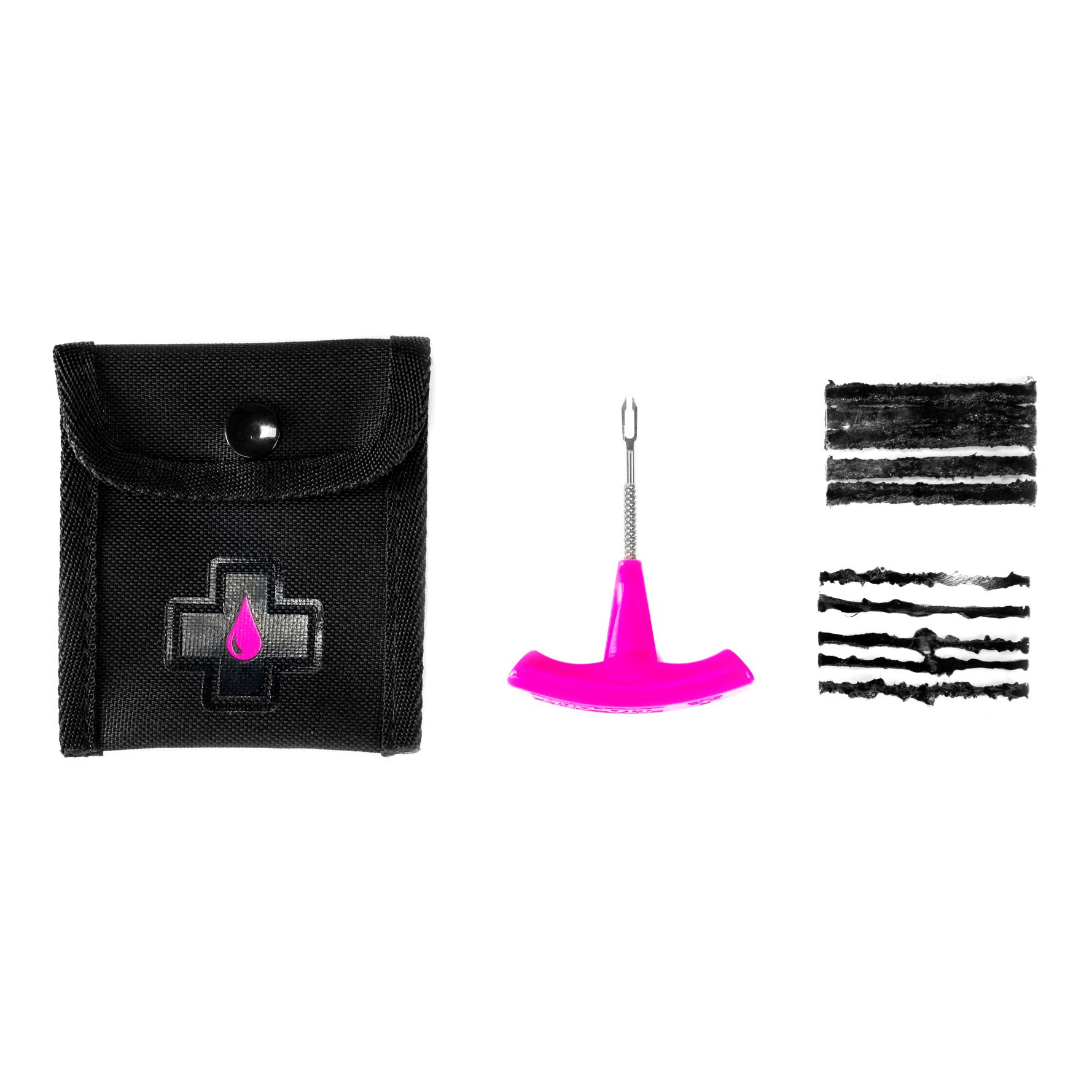 Muc-Off Kit de mèches pour réparation Tubeless Noir 